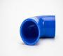 2.5" Silicone 90� Elbow, Blue