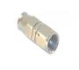 Stainless Steel Line Straight Adaptor, -8 AN Silver