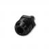 AN to Barbed Fitting Adaptor, -10 AN to 8mm Black