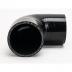 90 Degree Black Hoses
