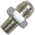 AN to NPT Adaptor, -6 AN to 1/4'' NPT Silver