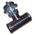 BOV T-Pipe with 2.0" V-Band Flange - 3.0"