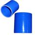 2.25" Silicone Straight Coupler, Blue