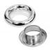 4.0" Silver Turbo Intake Aluminum Velocity Stack